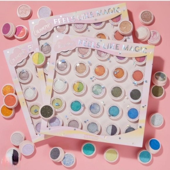 Colourpop Feels Like Magic Super Shock Vault with 25 Eyeshadow Colors NIB NEW IN - Picture 2 of 16